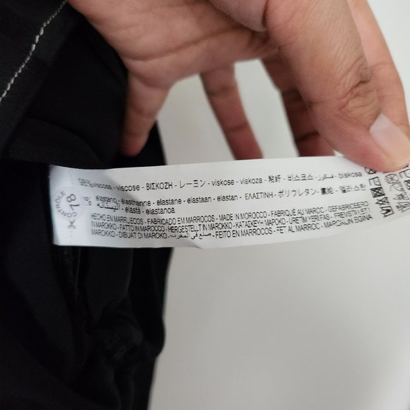 NWT ZARA Ruched Satin Effect Top - Picture 6 of 6